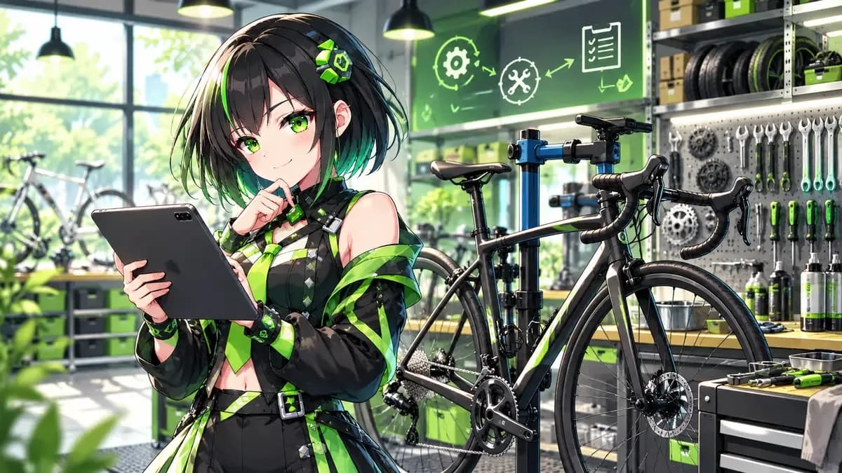 自転車販売・修理店の業務診断｜受付・在庫・整備・受取・保証をつなぐ
