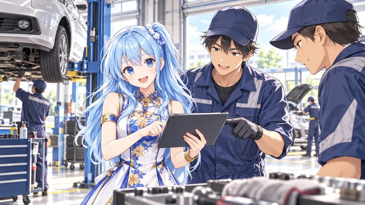 自動車整備工場向け業務診断ガイド｜入庫・見積もり・部品管理のムダを見直す