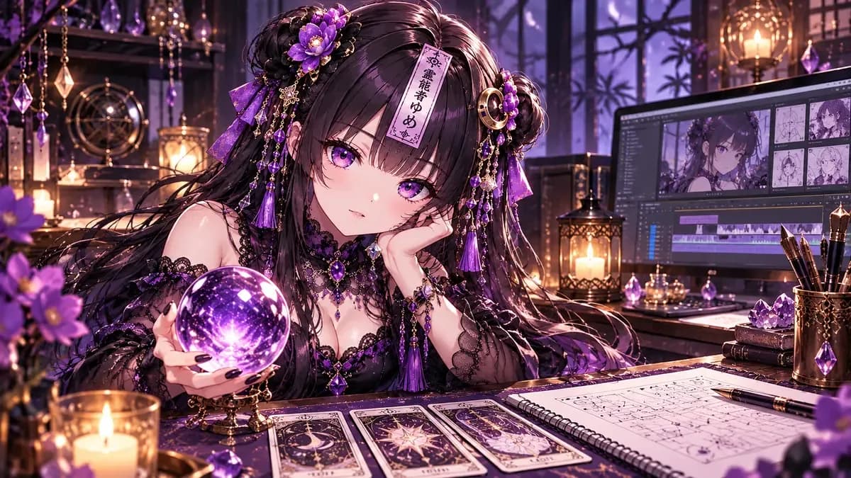 占いコンテンツをバーチャライターで安全に発信する方法｜計算・監修・動画化