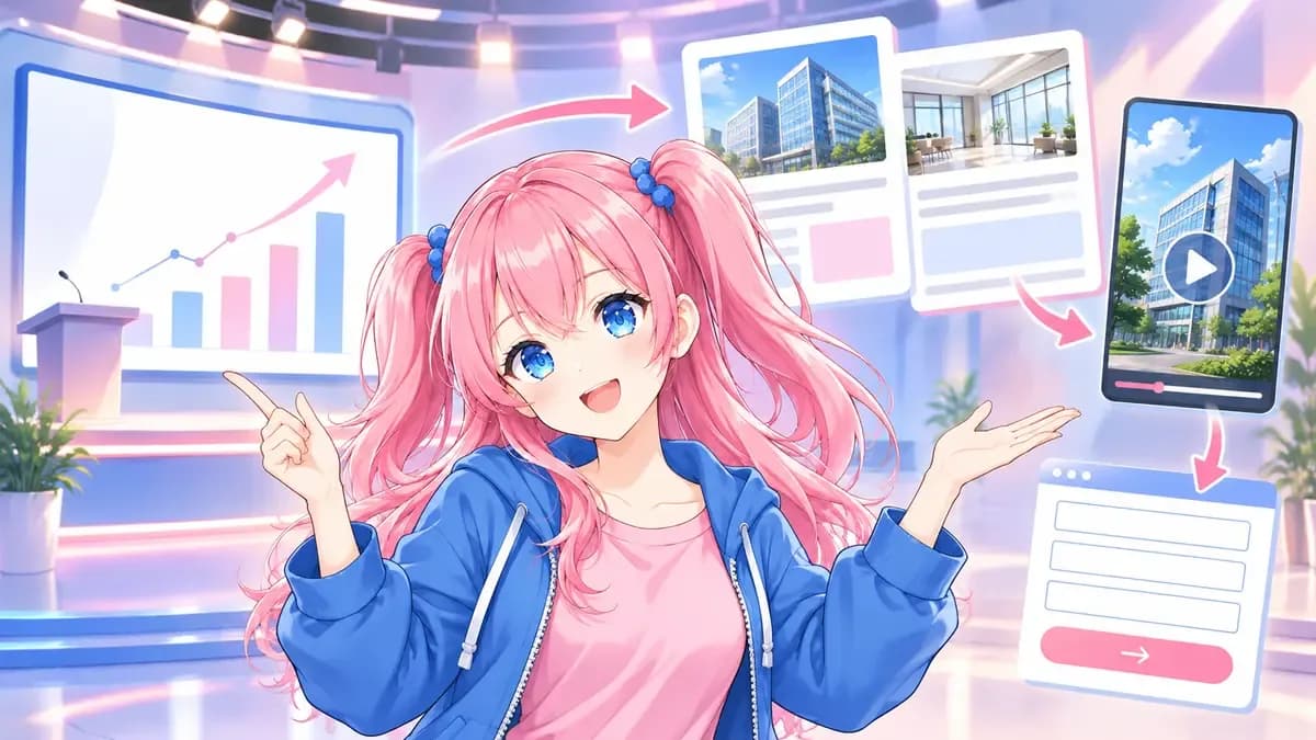 採用説明会をバーチャライターの案内動画と記事にする｜候補者向け導線