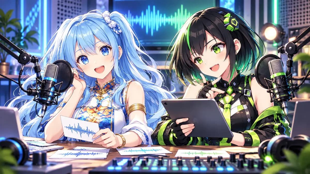 社内ラジオをバーチャライターで作る方法｜台本・音声・更新