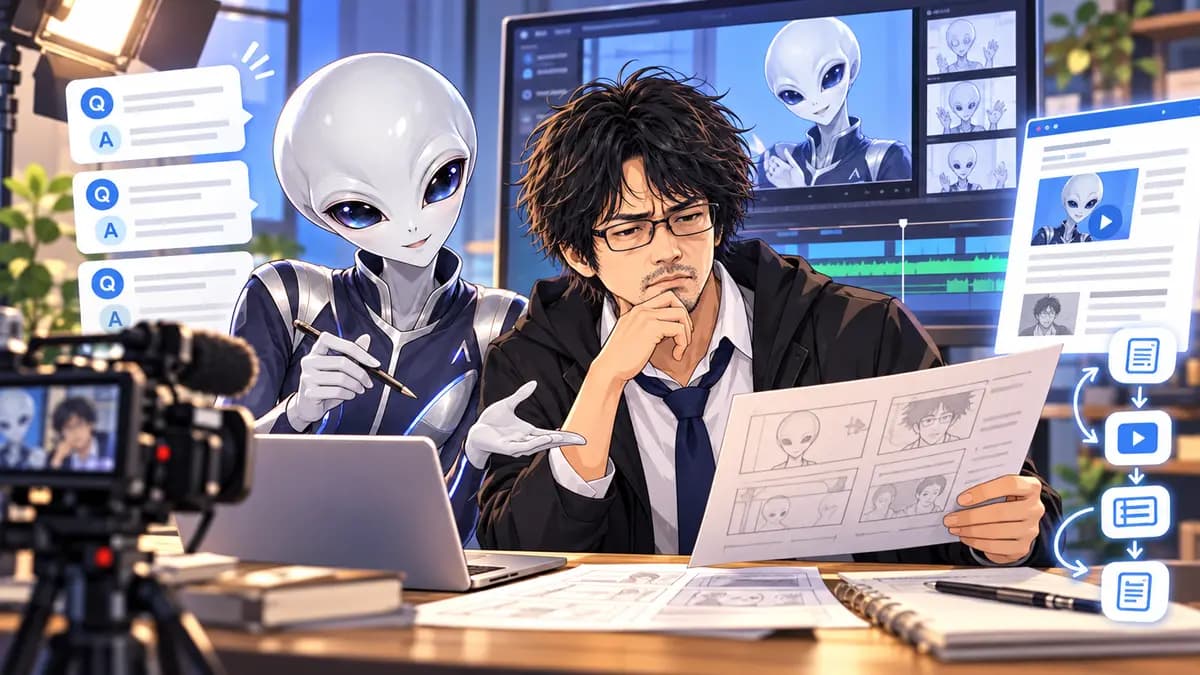 FAQ動画をバーチャライターで作る方法｜記事・動画・問い合わせをつなぐ