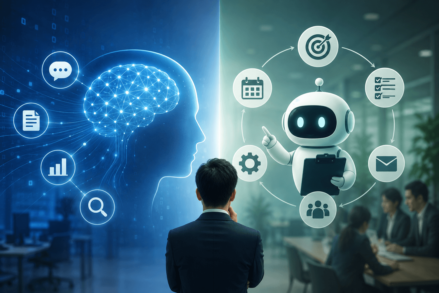 中小企業向け:AIとAIエージェントの違いを徹底解説
